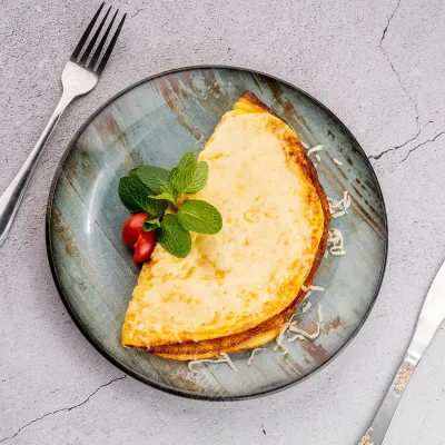 Омлет с сыром